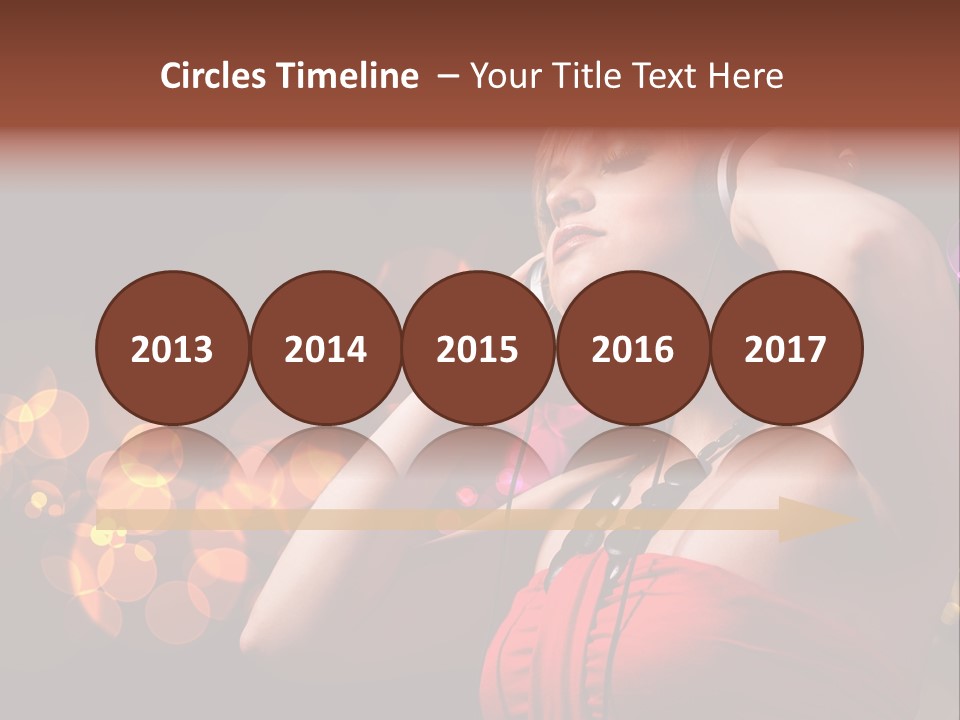 Club Beauty Enjoyment PowerPoint Template