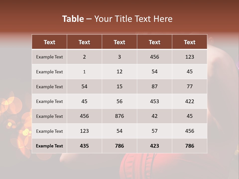 Club Beauty Enjoyment PowerPoint Template