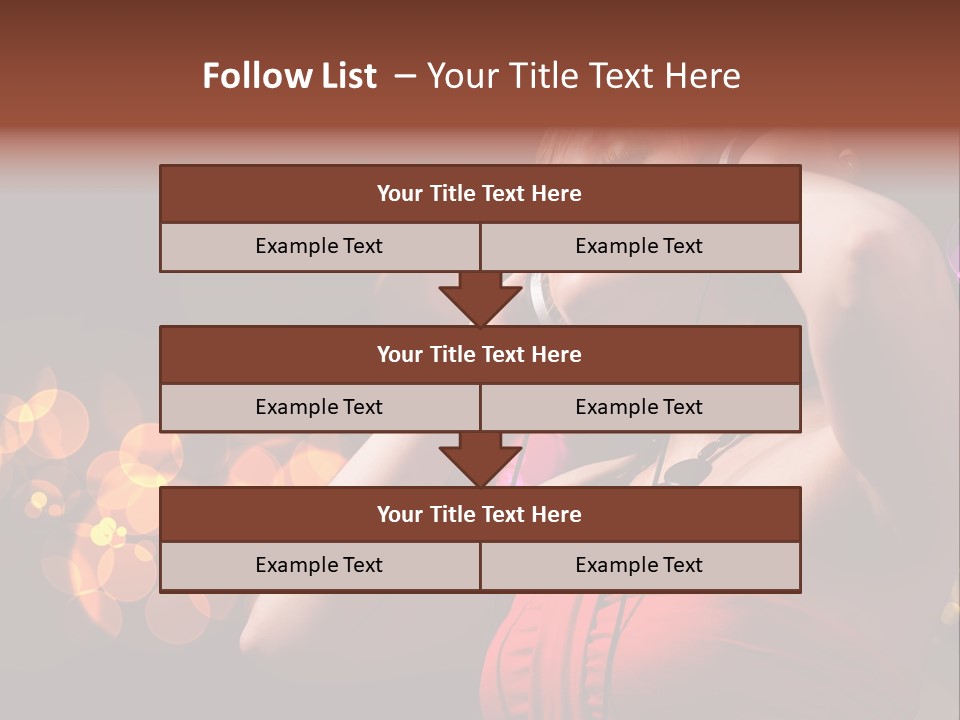 Club Beauty Enjoyment PowerPoint Template
