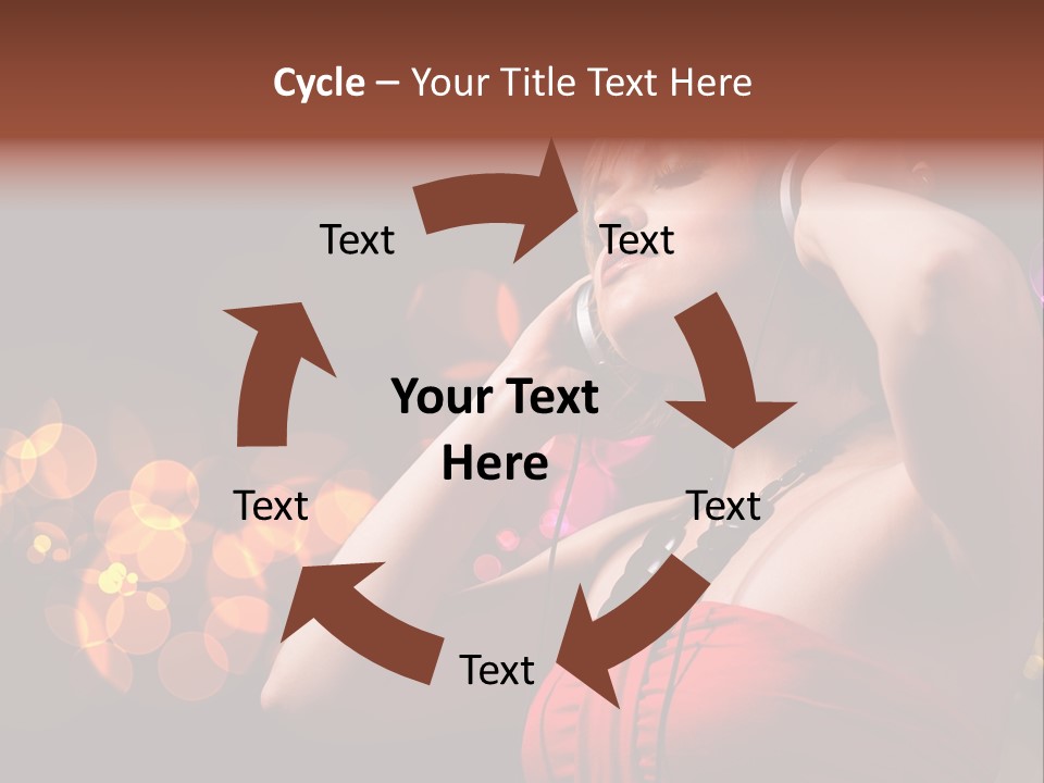 Club Beauty Enjoyment PowerPoint Template