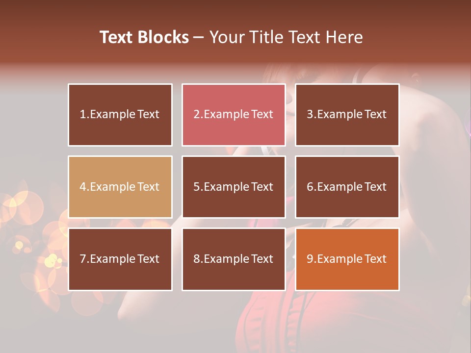 Club Beauty Enjoyment PowerPoint Template