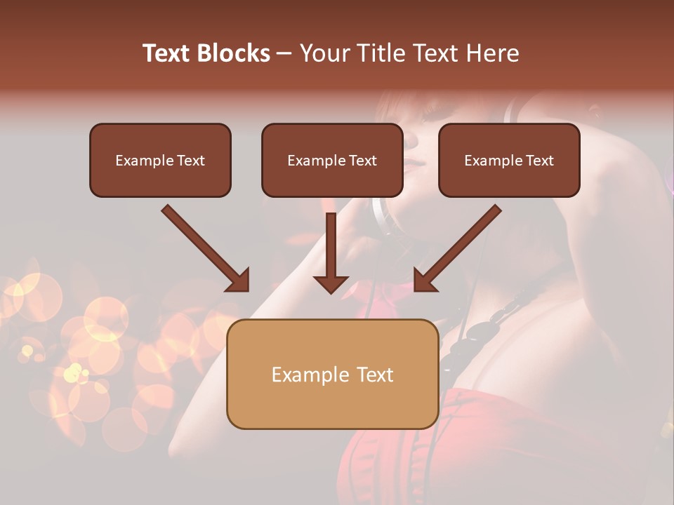 Club Beauty Enjoyment PowerPoint Template