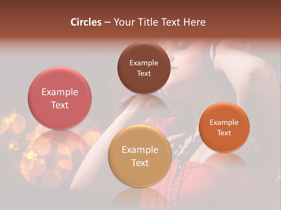 Club Beauty Enjoyment PowerPoint Template