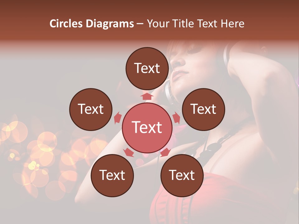 Club Beauty Enjoyment PowerPoint Template