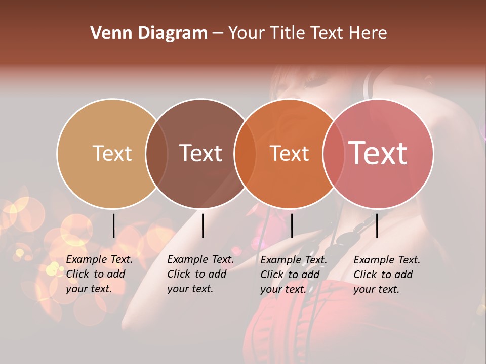 Club Beauty Enjoyment PowerPoint Template