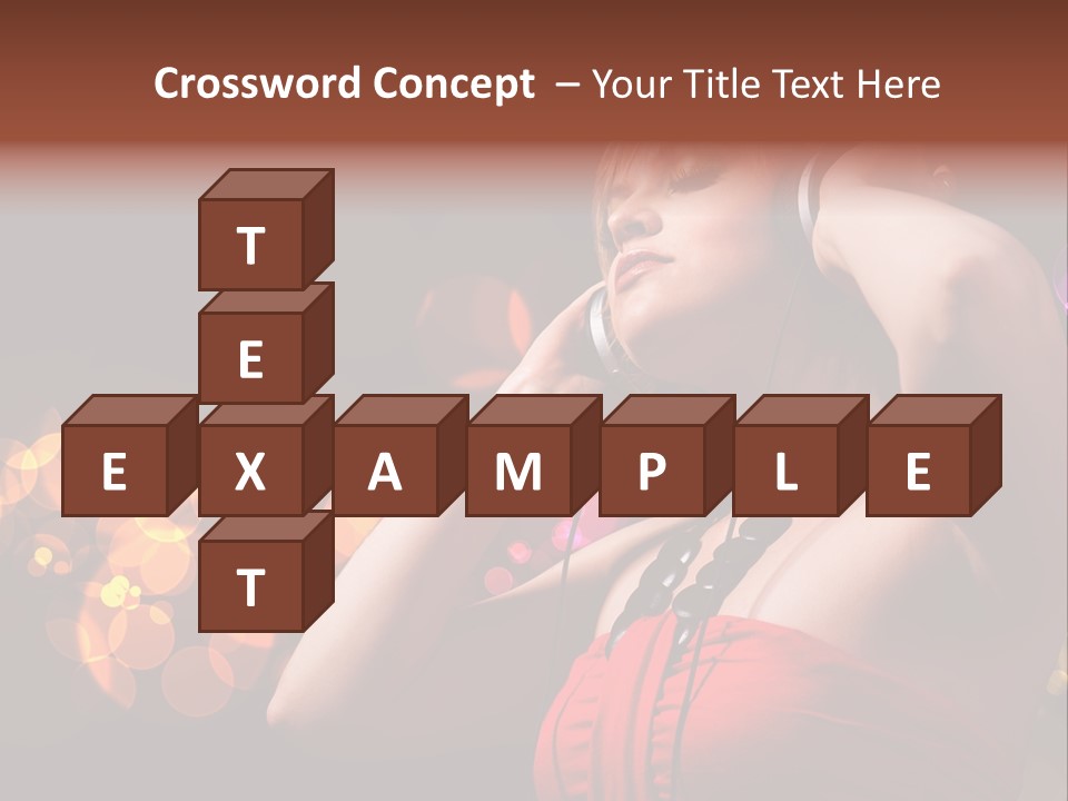 Club Beauty Enjoyment PowerPoint Template