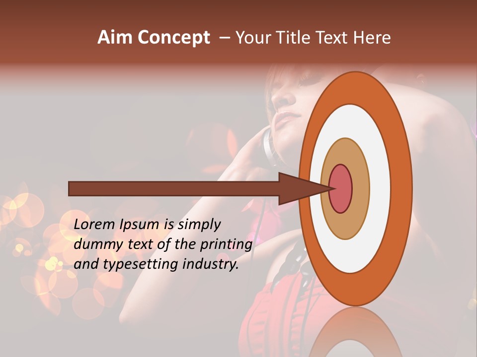 Club Beauty Enjoyment PowerPoint Template