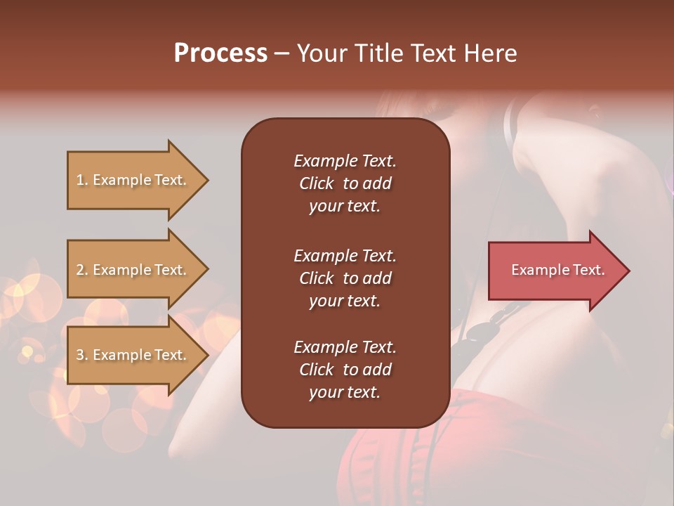Club Beauty Enjoyment PowerPoint Template