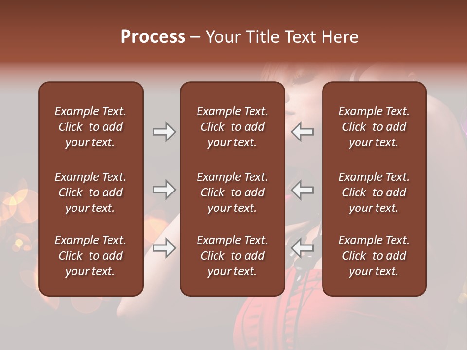 Club Beauty Enjoyment PowerPoint Template