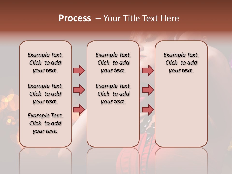 Club Beauty Enjoyment PowerPoint Template