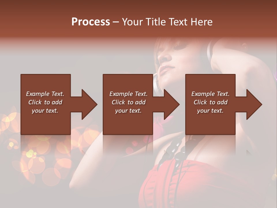 Club Beauty Enjoyment PowerPoint Template
