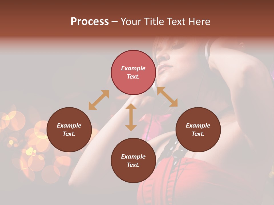 Club Beauty Enjoyment PowerPoint Template