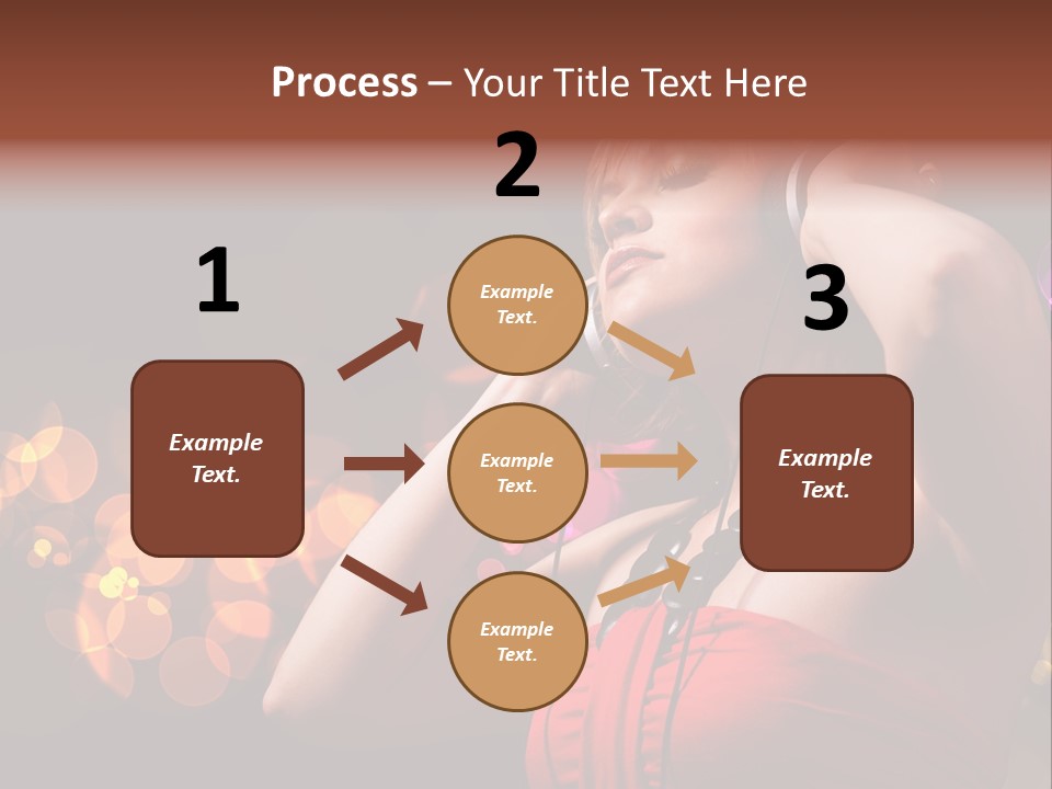 Club Beauty Enjoyment PowerPoint Template