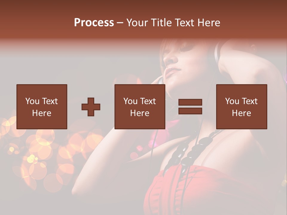 Club Beauty Enjoyment PowerPoint Template