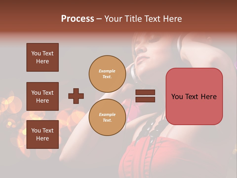 Club Beauty Enjoyment PowerPoint Template