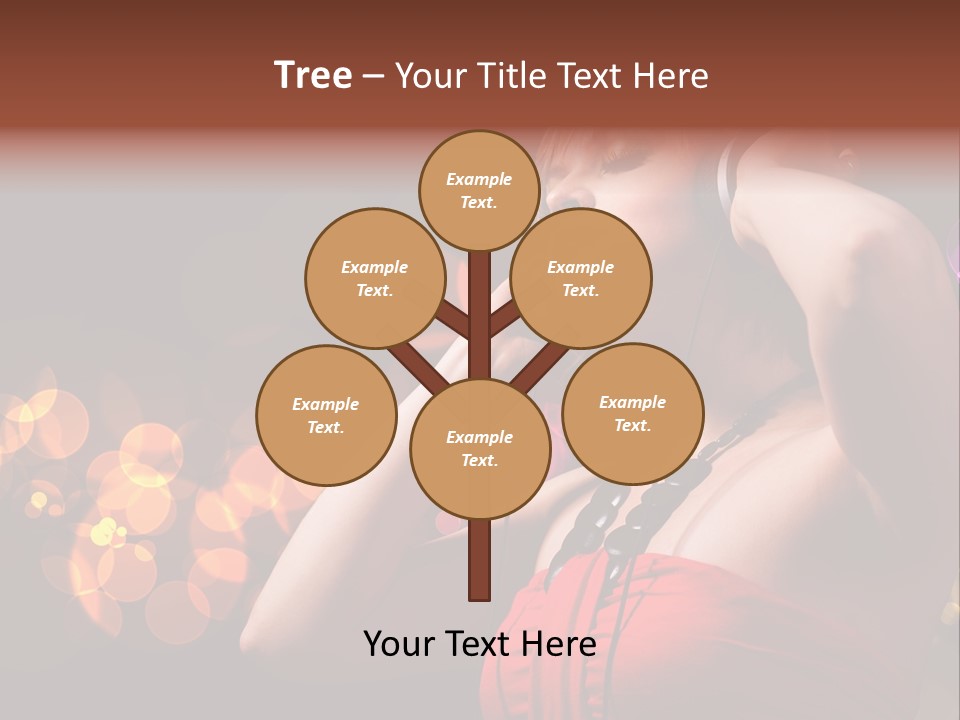 Club Beauty Enjoyment PowerPoint Template