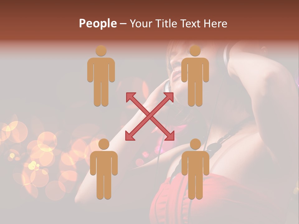 Club Beauty Enjoyment PowerPoint Template