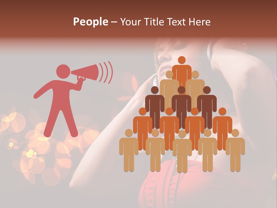 Club Beauty Enjoyment PowerPoint Template