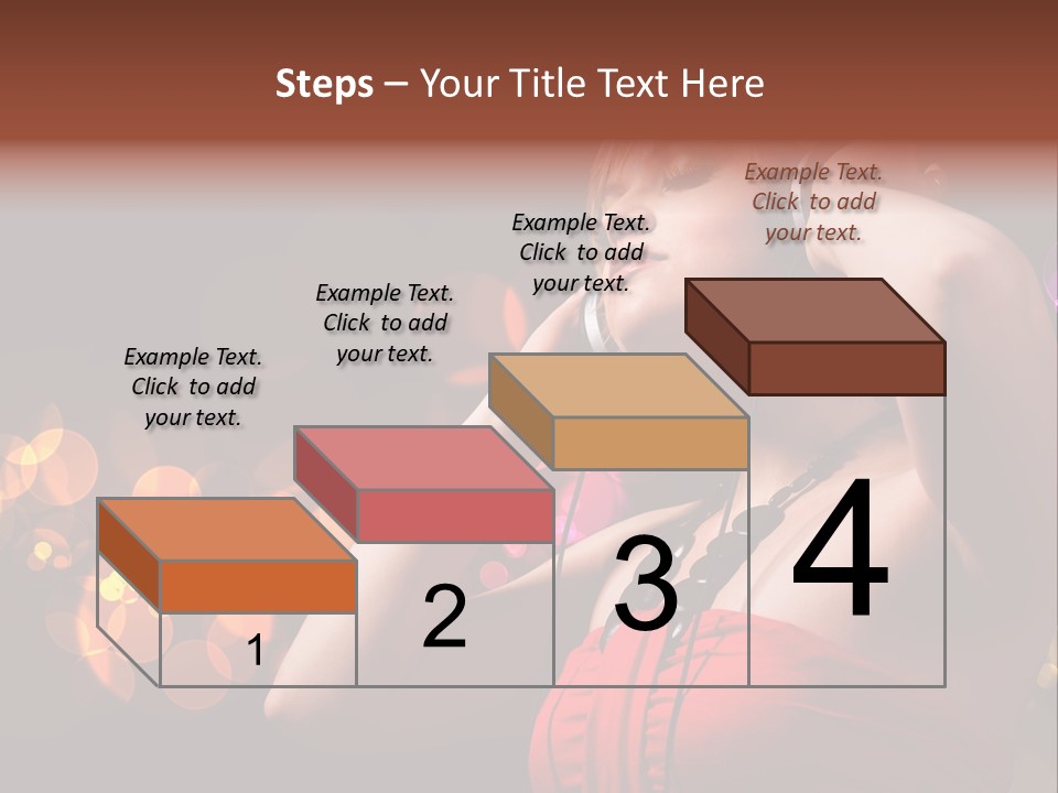 Club Beauty Enjoyment PowerPoint Template