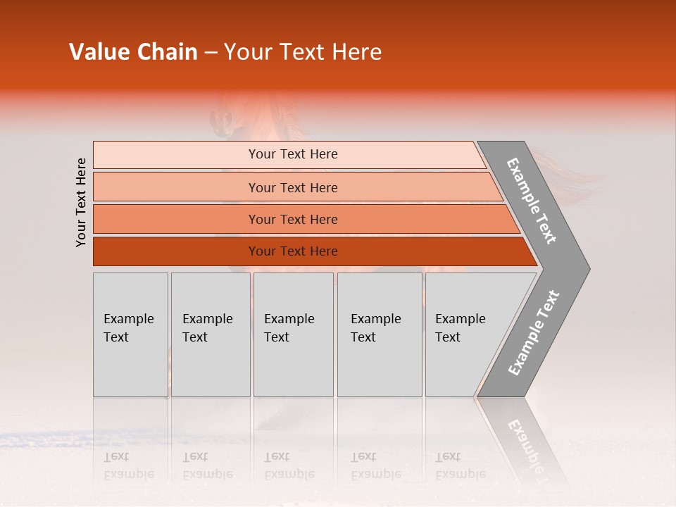 Arab Equestrian Horse PowerPoint Template