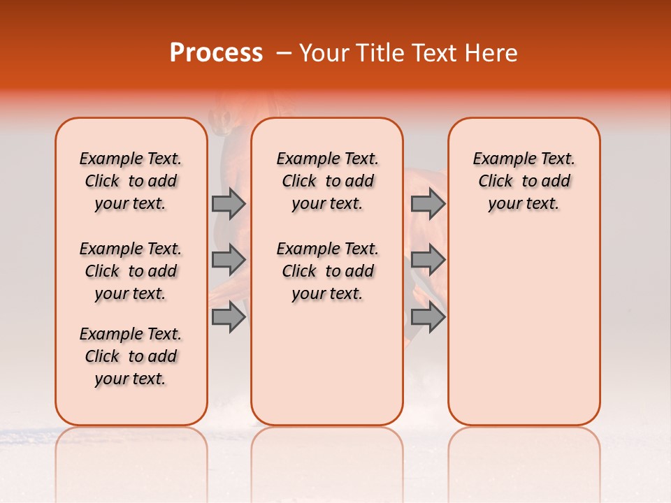 Arab Equestrian Horse PowerPoint Template