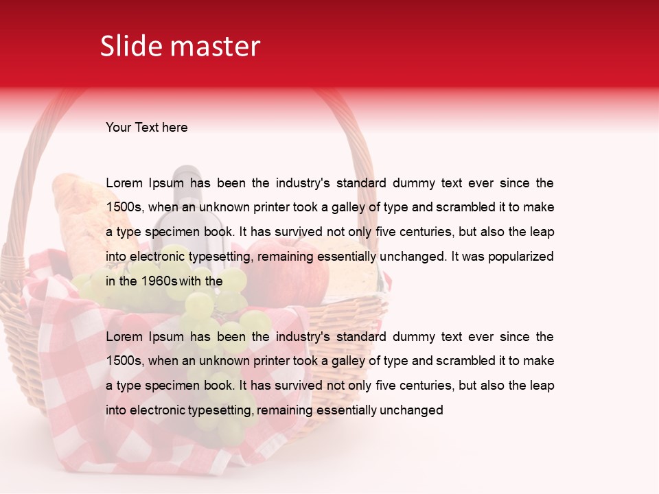 Yellow Eating Healthy PowerPoint Template