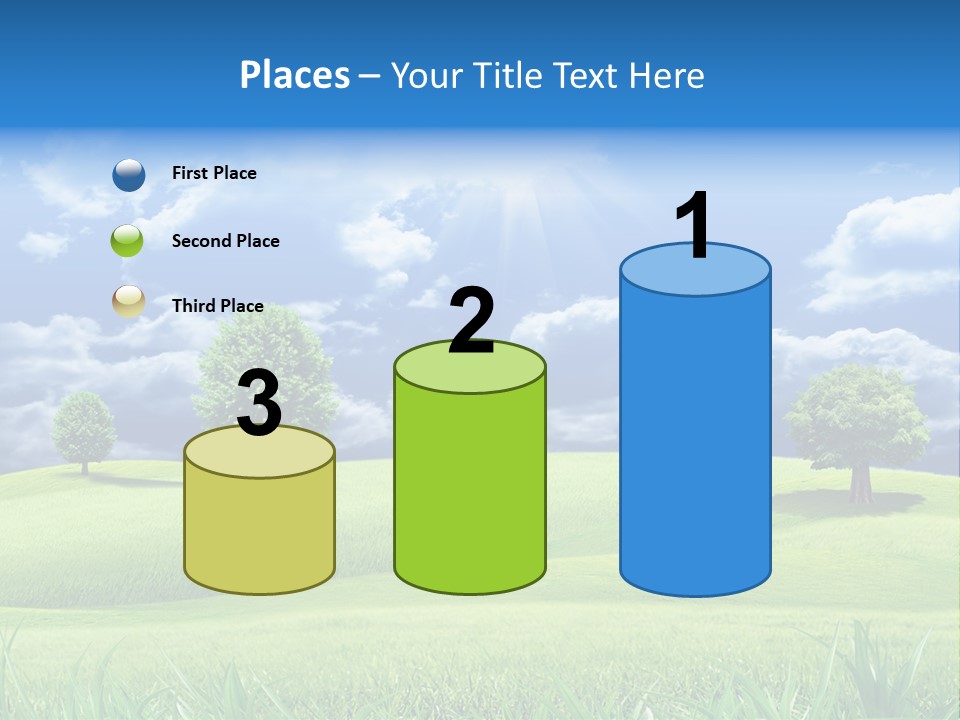 Lawn Weather Bright PowerPoint Template