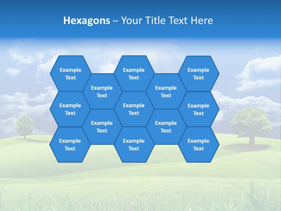 Lawn Weather Bright PowerPoint Template