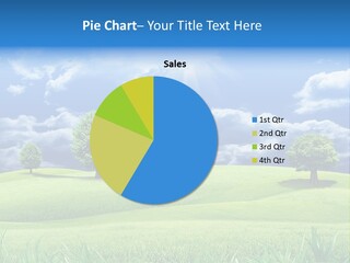 Lawn Weather Bright PowerPoint Template