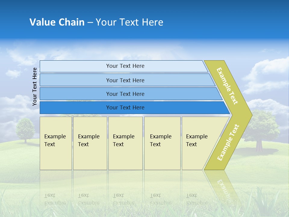 Lawn Weather Bright PowerPoint Template