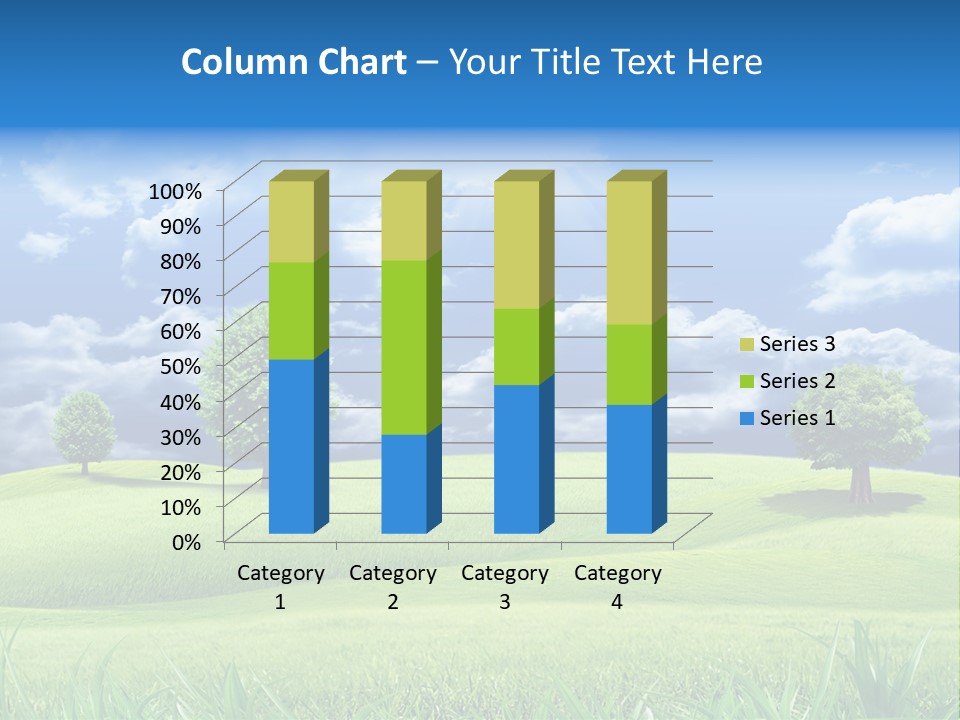 Lawn Weather Bright PowerPoint Template