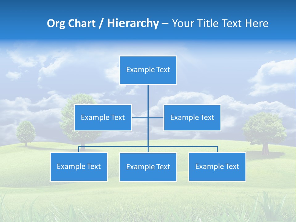 Lawn Weather Bright PowerPoint Template