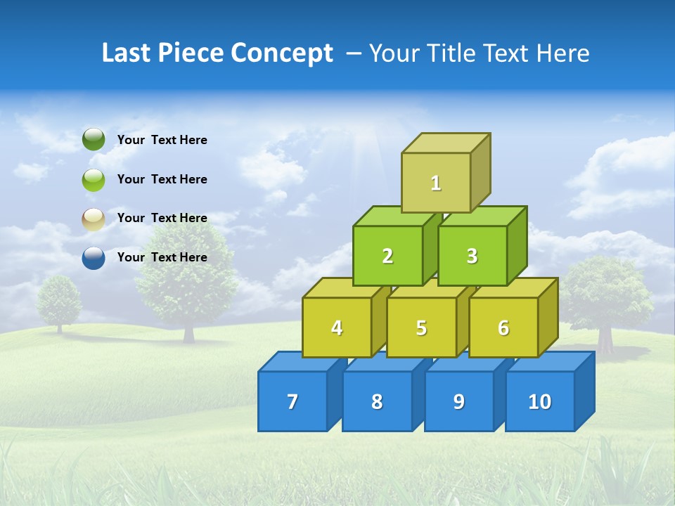 Lawn Weather Bright PowerPoint Template