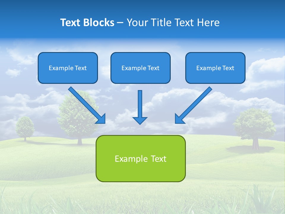 Lawn Weather Bright PowerPoint Template
