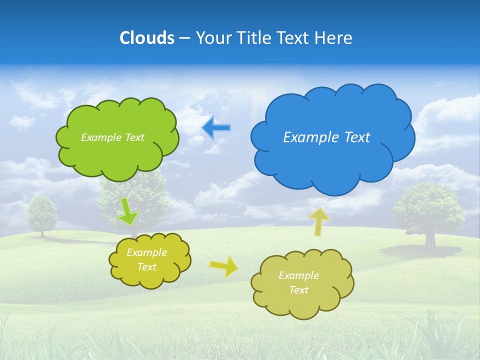 Lawn Weather Bright PowerPoint Template
