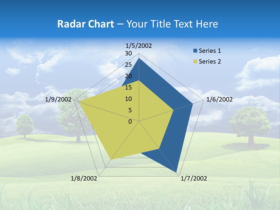 Lawn Weather Bright PowerPoint Template