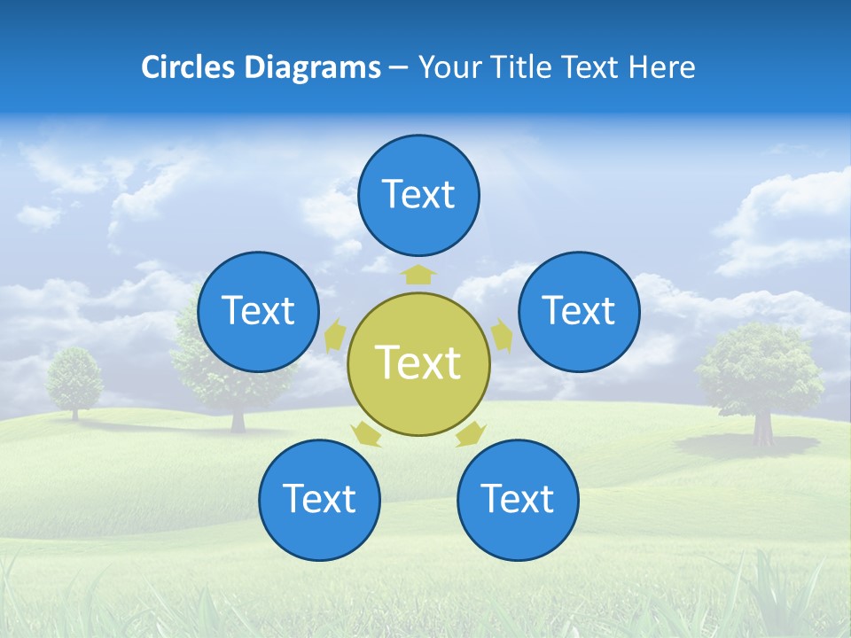 Lawn Weather Bright PowerPoint Template