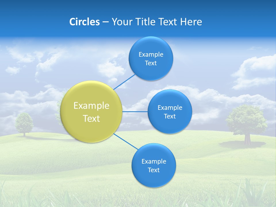 Lawn Weather Bright PowerPoint Template