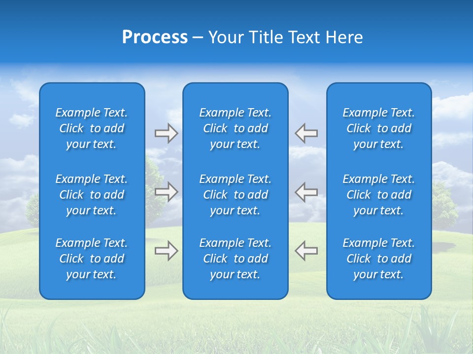 Lawn Weather Bright PowerPoint Template