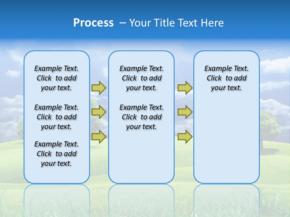 Lawn Weather Bright PowerPoint Template