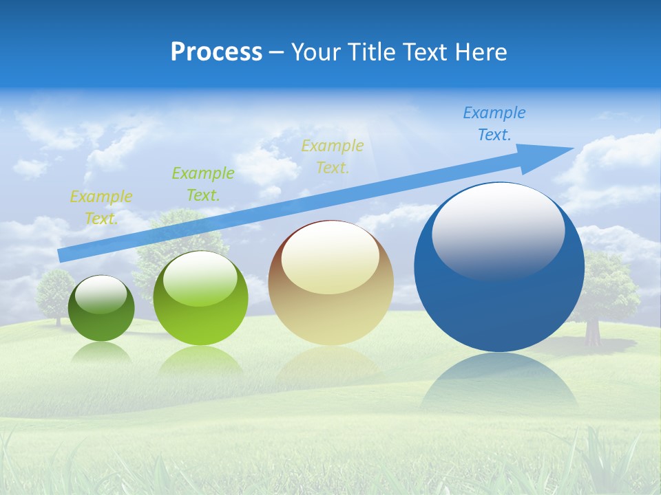 Lawn Weather Bright PowerPoint Template