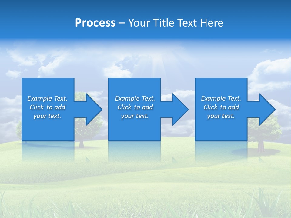 Lawn Weather Bright PowerPoint Template