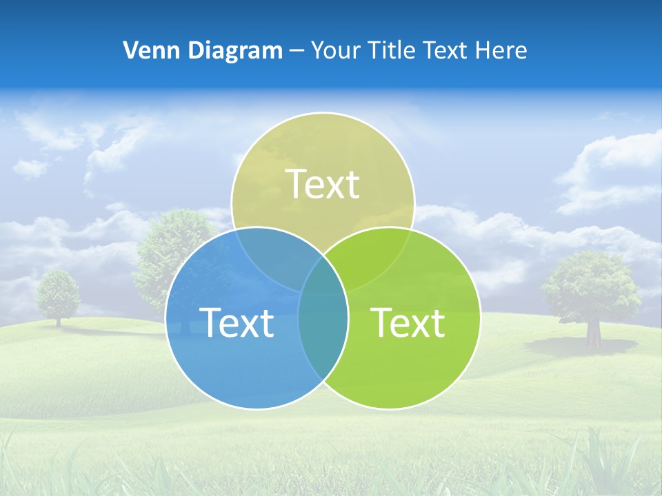 Lawn Weather Bright PowerPoint Template