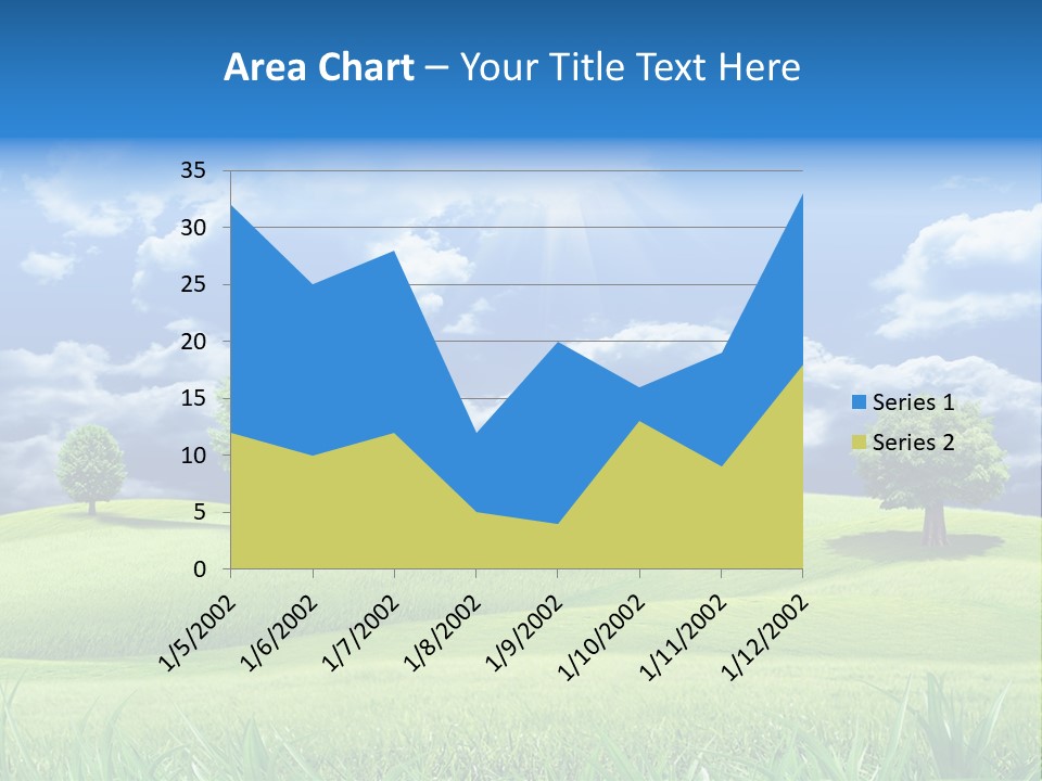 Lawn Weather Bright PowerPoint Template