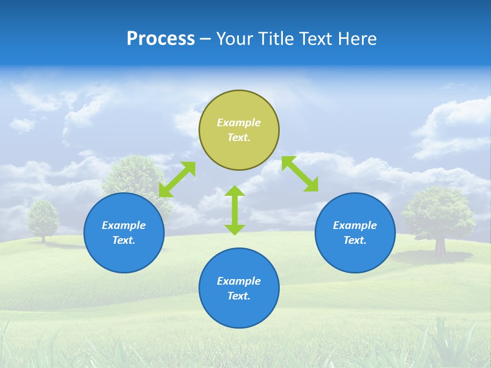 Lawn Weather Bright PowerPoint Template
