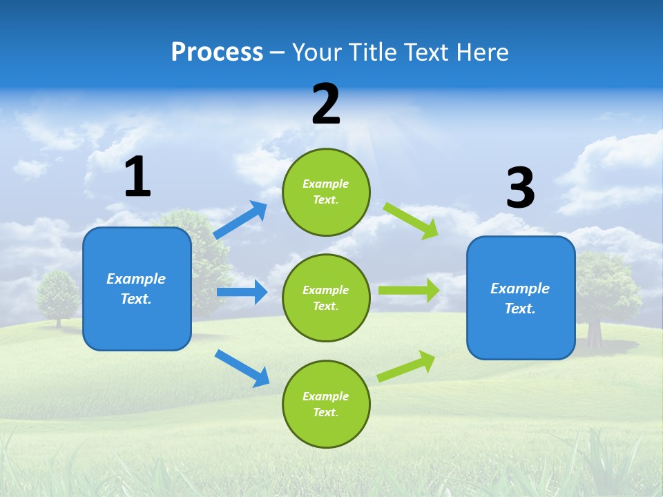 Lawn Weather Bright PowerPoint Template