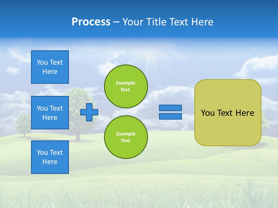 Lawn Weather Bright PowerPoint Template