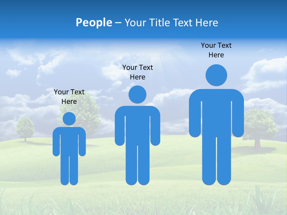 Lawn Weather Bright PowerPoint Template