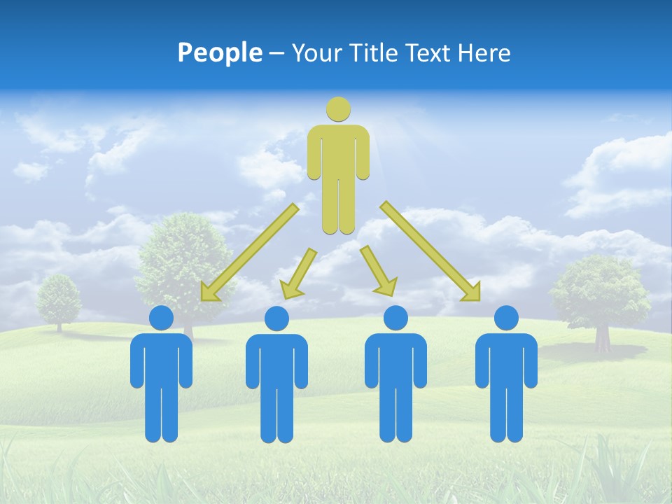 Lawn Weather Bright PowerPoint Template