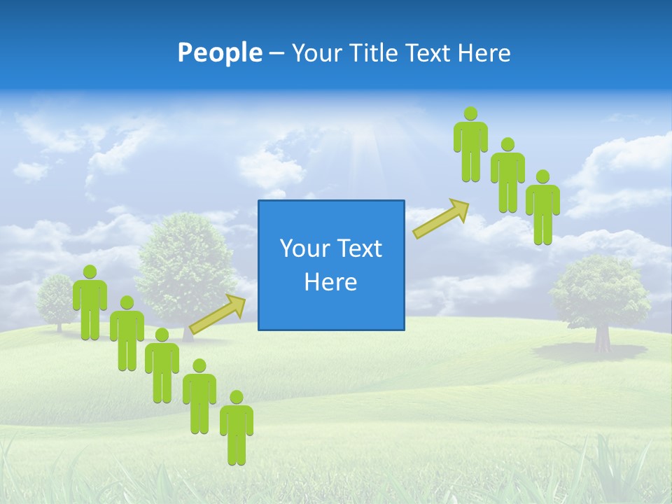 Lawn Weather Bright PowerPoint Template